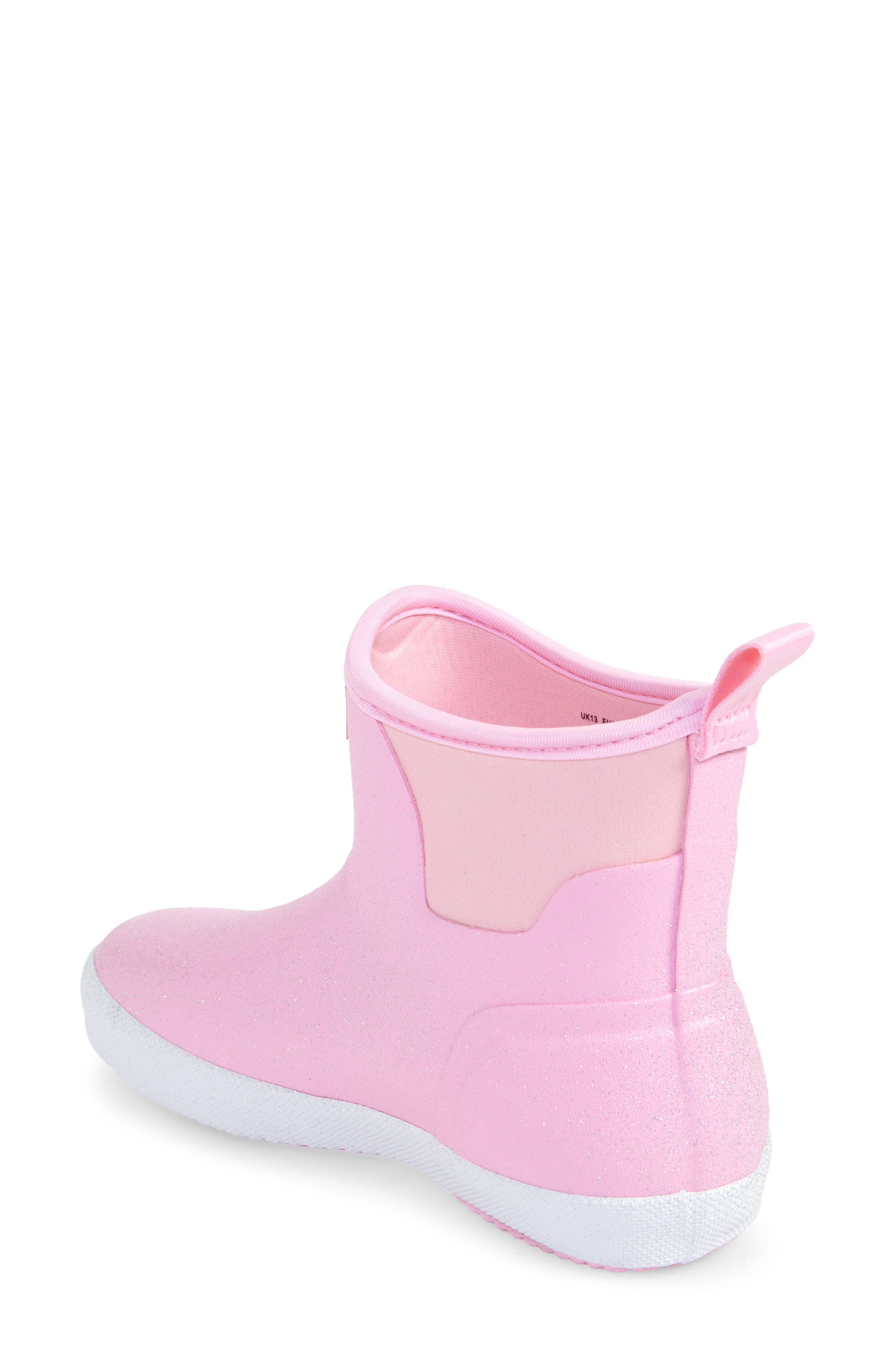 Hunter Kids' Finley Short Waterproof Rain Boot, Alternate, color, 