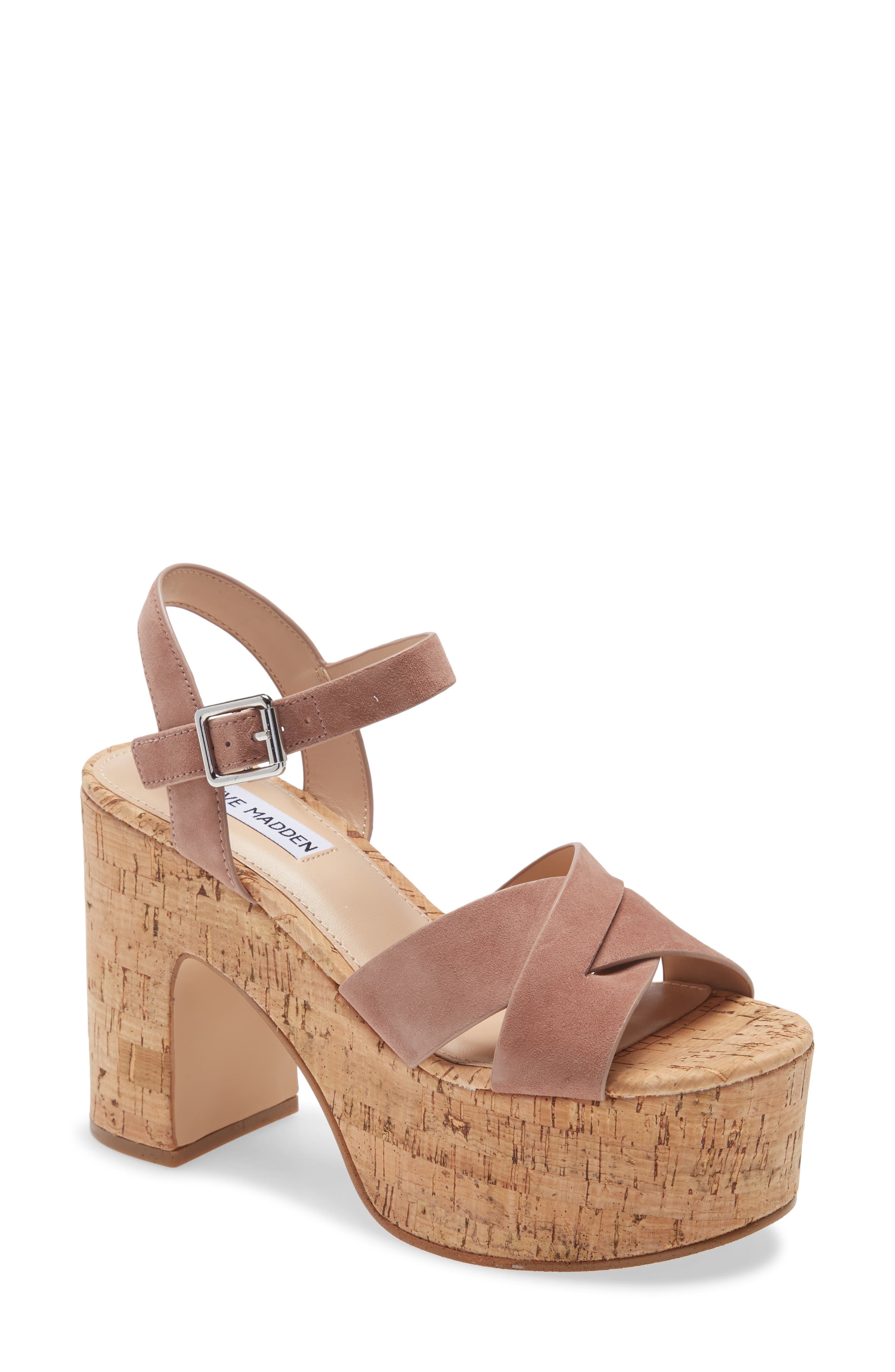 Steve Madden Brava Platform Sandal, Main, color, 
