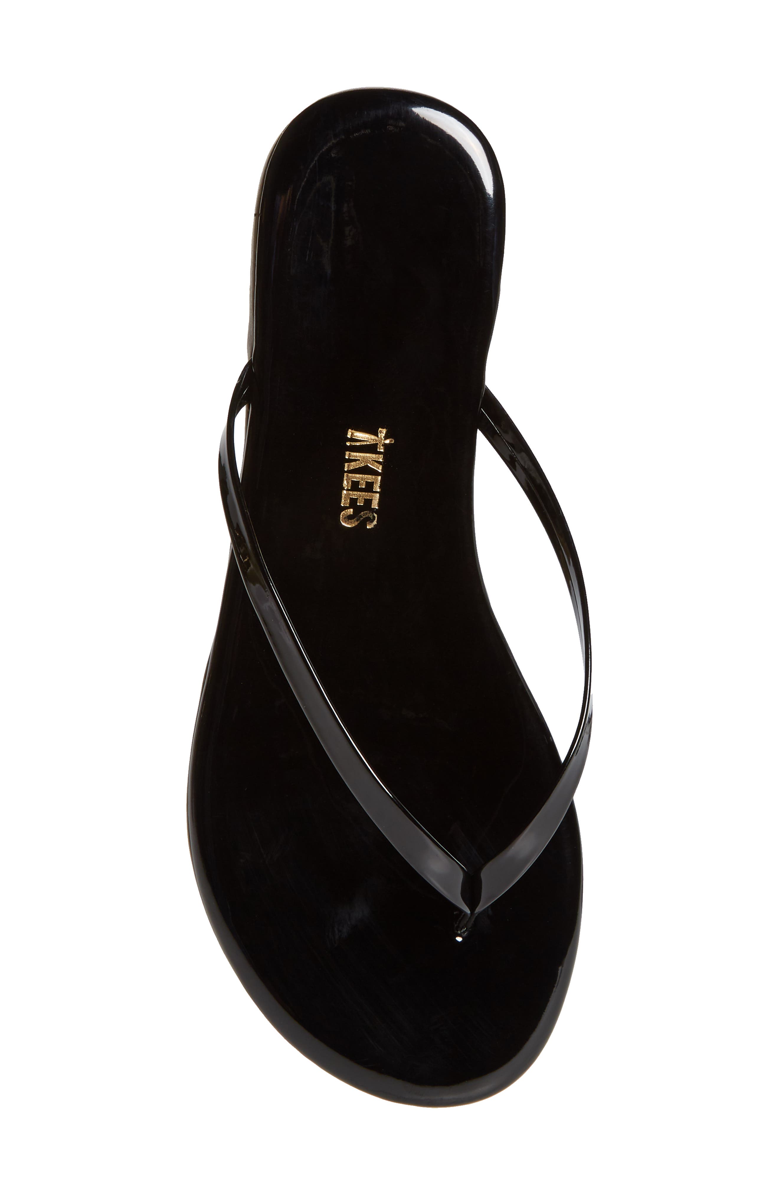 TKEES 'Glosses' Flip Flop, Alternate, color, Licorice