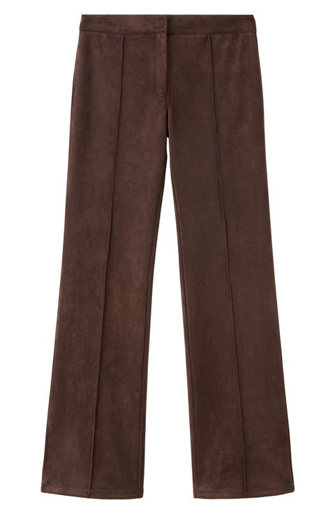 Seamed Knit Trousers