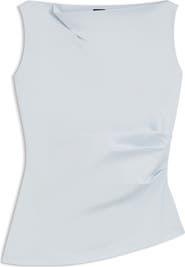 BOSS Emiaka Sleeveless Cowl Neck Top