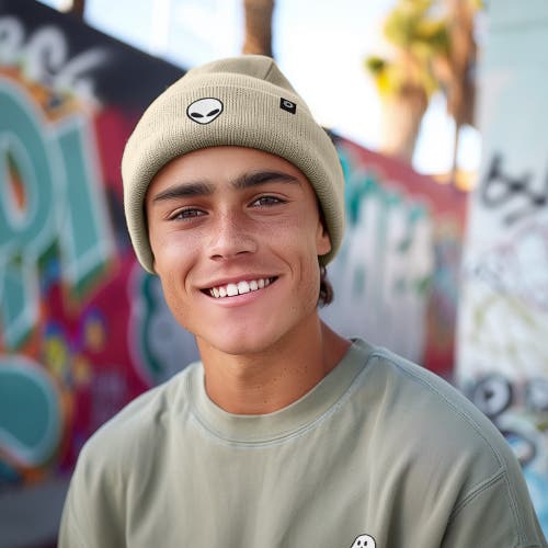 Dalix Alien Beanie In Black