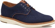 Johnston & Murphy Upton Knit Wingtip