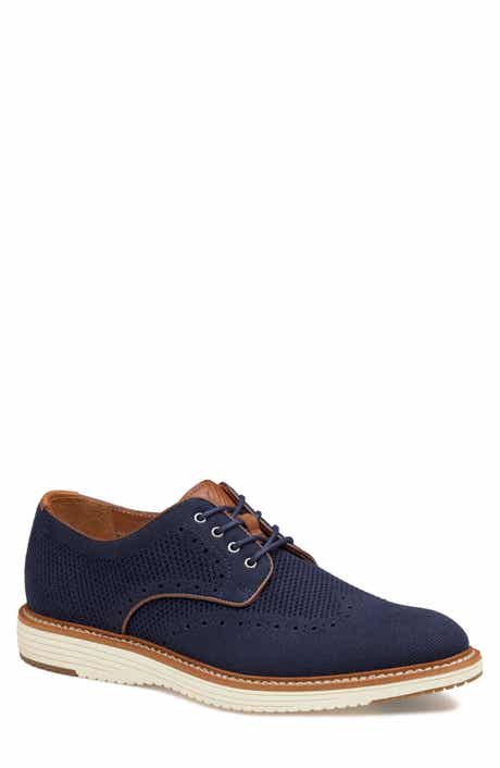 Johnston & Murphy Upton Knit Wingtip