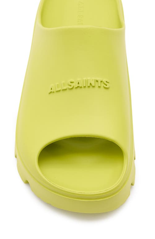 ALLSAINTS ALLSAINTS ECLIPSE PLATFORM SLIDE SANDAL