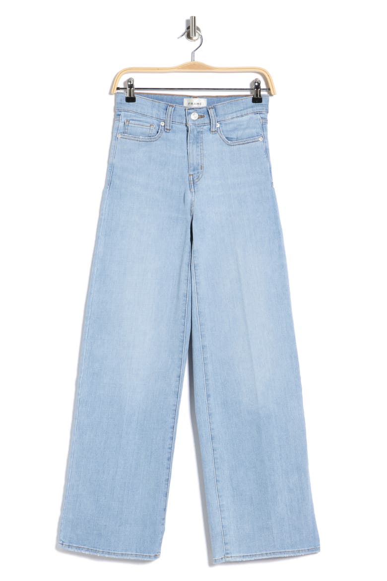 The High Rise Wide Leg Jeans, Alternate, color, TEMPER