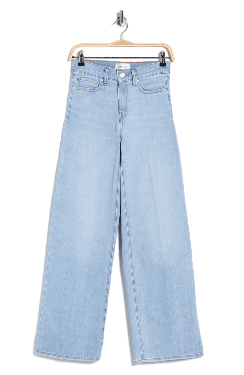 FRAME The High Rise Wide Leg Jeans, Alternate, color, Temper