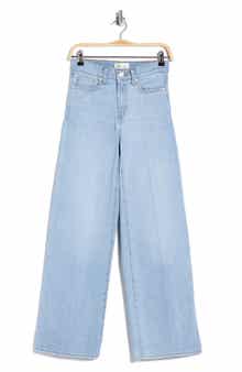 FRAME The High Rise Wide Leg Jeans