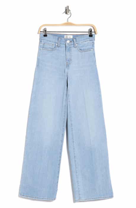 FRAME The High Rise Wide Leg Jeans