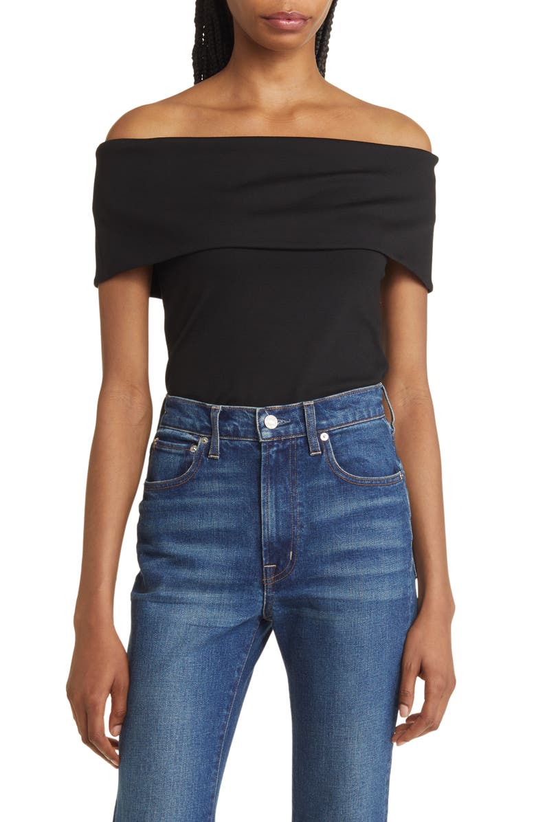 COS Off the Shoulder Top, Main, color,