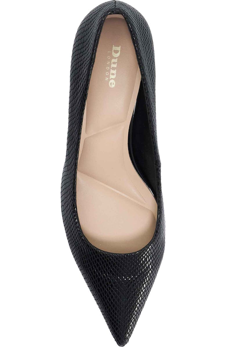 Dune London Amira Pointed Toe Pump, Alternate, color, Black