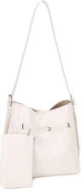 Mali + Lili Amy Vegan Leather Bucket Bag