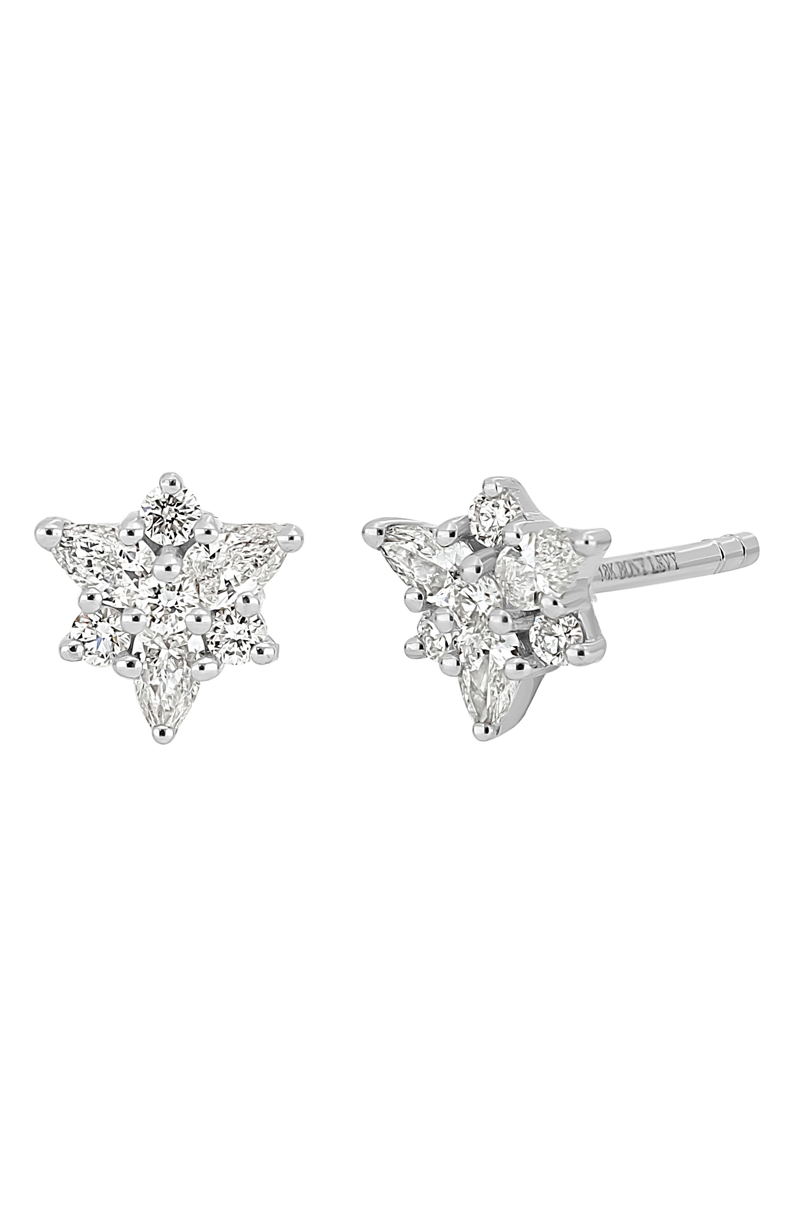 Bony Levy Getty Diamond Stud Earrings