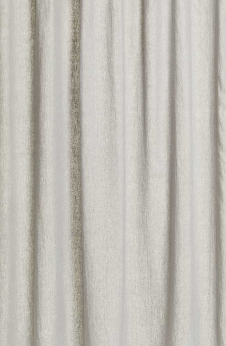 Nordstrom Washed Linen Shower Curtain, Alternate, color, 