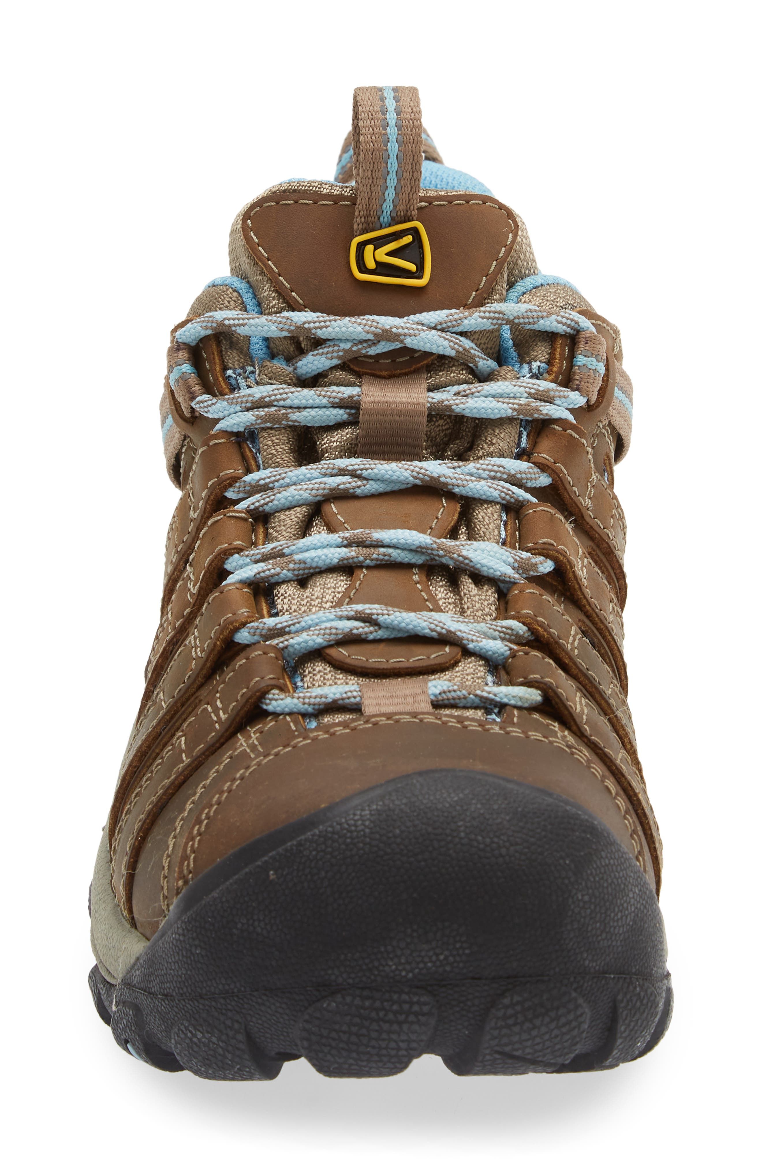 KEEN Voyageur Hiking Shoe, Alternate, color, Brindle/Alaskan Blue