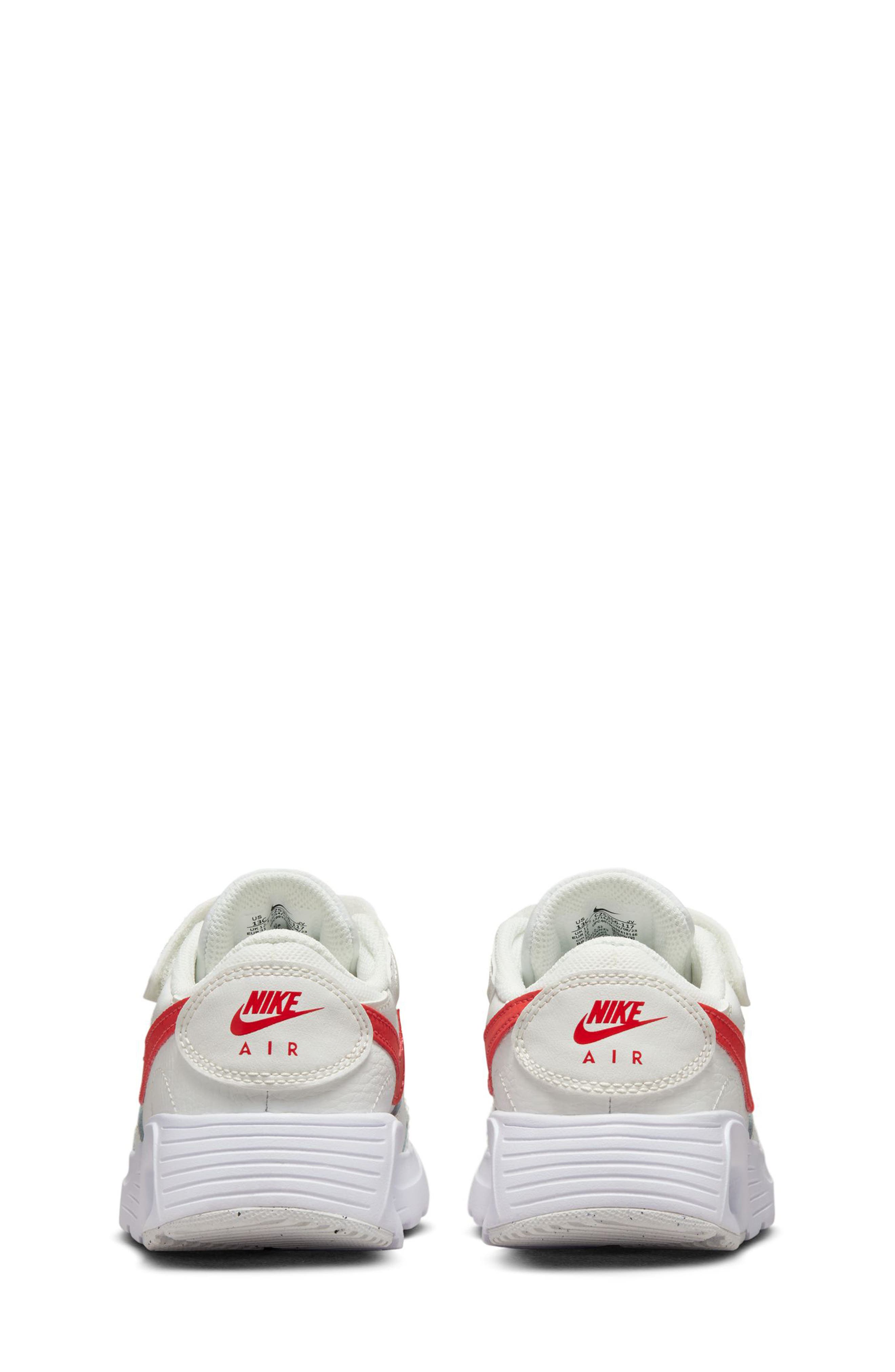 Air Max SC PSV Sneaker, Alternate, color, SUMMIT WHITE/ RED/ WHITE