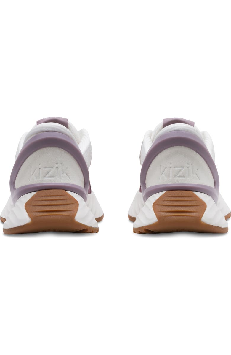 Kizik Monaco Slip-On Sneaker, Alternate, color, White/ Toadstool