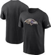 Nike Men's Nike Black Baltimore Ravens Primary Logo T-Shirt