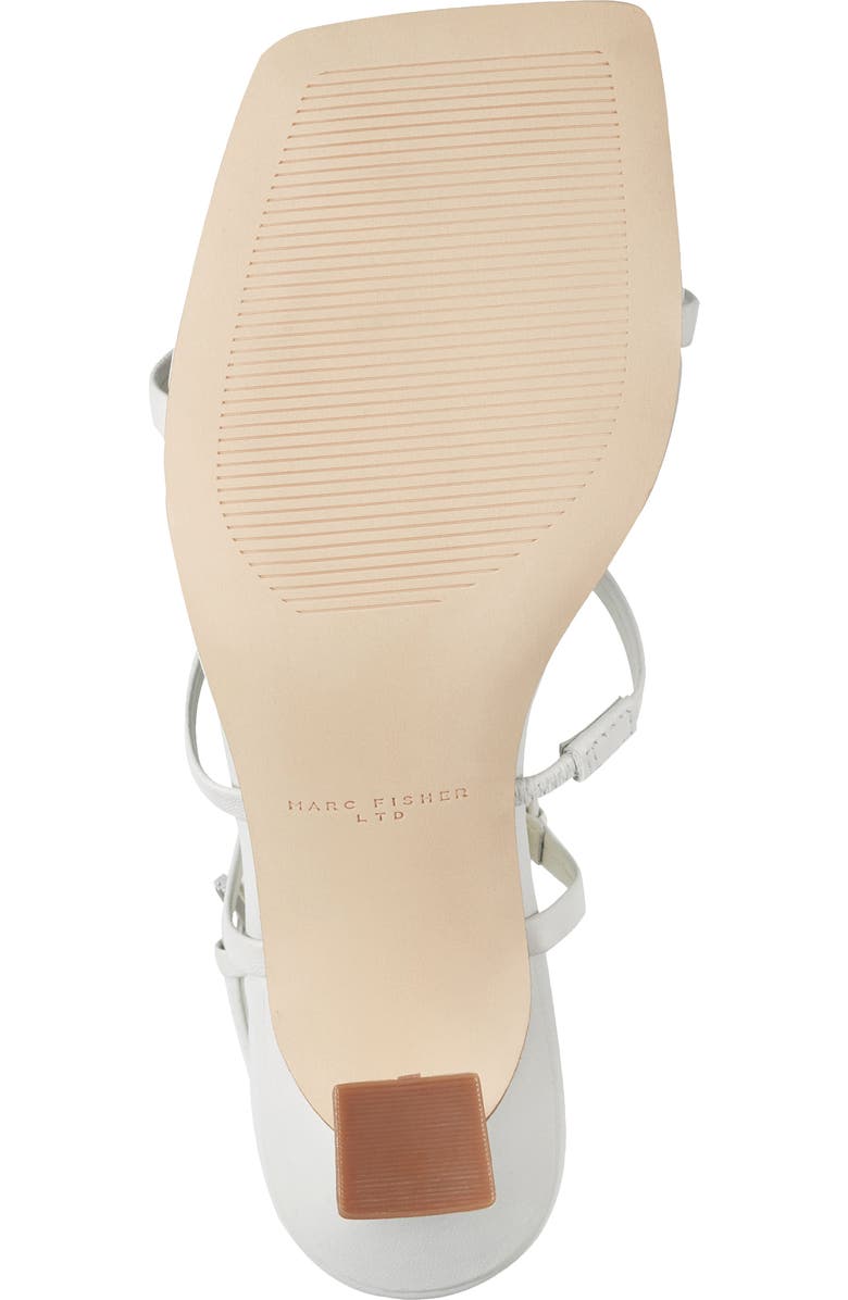 Marc Fisher LTD Dennie Ankle Strap Sandal, Alternate, color, Ivory2