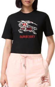 Burberry Heart Knight Cotton T-shirt