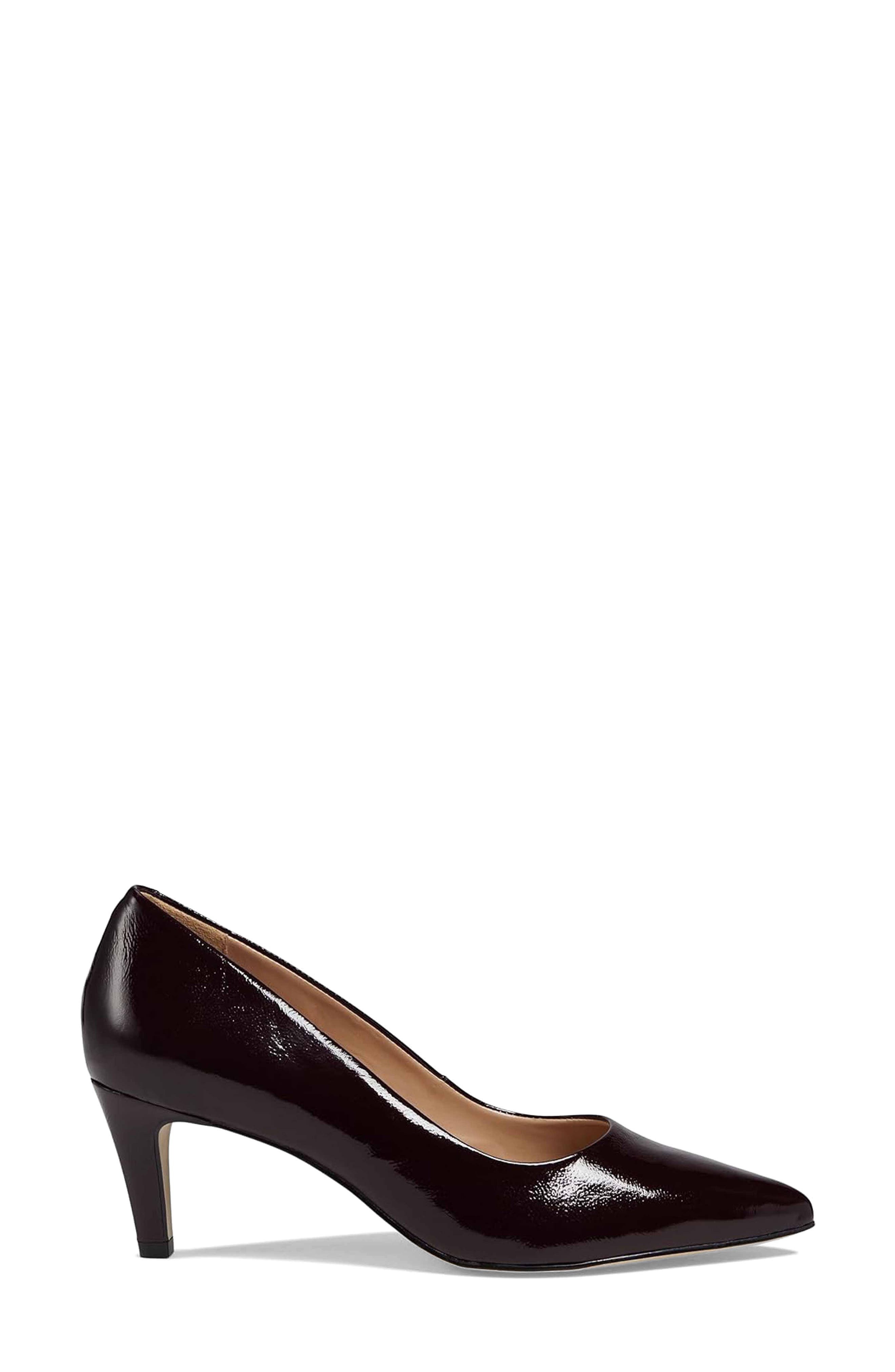 Marc Joseph New York Trinity Place Pump, Alternate, color, Wine Svelte Patent