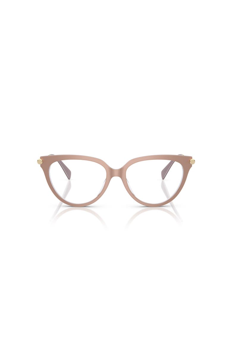 53mm Cat Eye optical glasses, Alternate, color, Beige