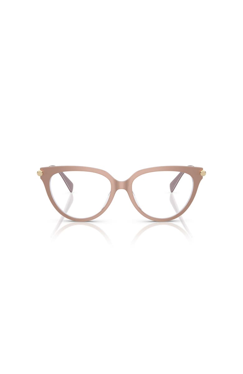 Michael Kors 53mm Cat Eye optical glasses, Alternate, color, Beige