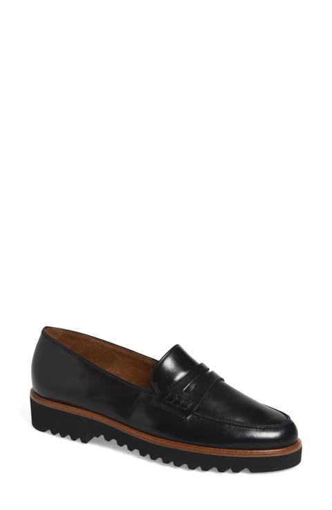 Carmel Lug Penny Loafer