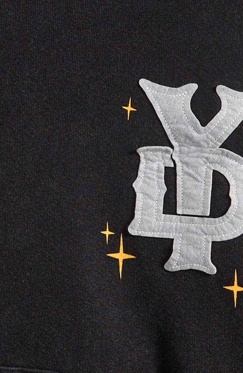 OVERTIME Kids' YNG Dreamerz Monogram Hoodie, Alternate, color, Black