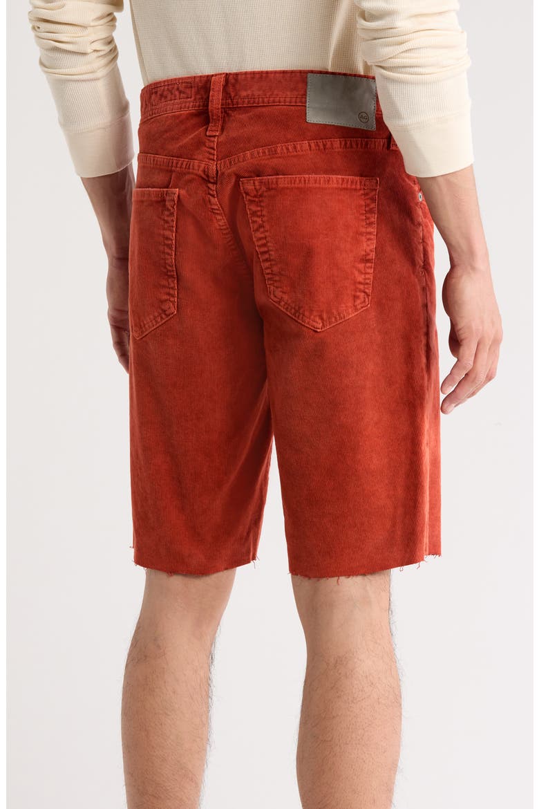 Griffin Five-Pocket Corduroy Shorts, Alternate, color, SOLSTICE FADE REDWOOD