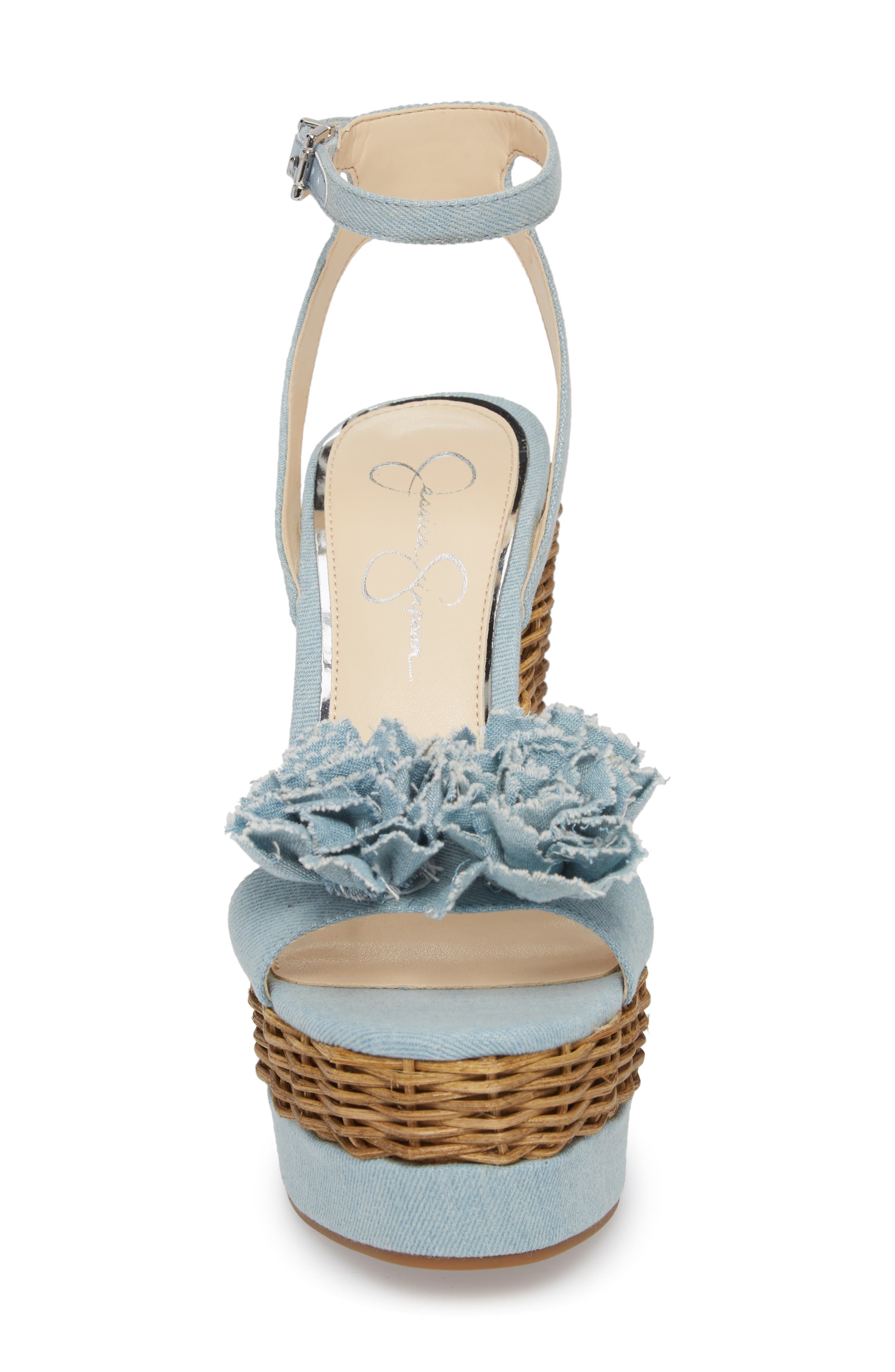 Jessica Simpson Pressa Platform Wedge Sandal, Alternate, color, 