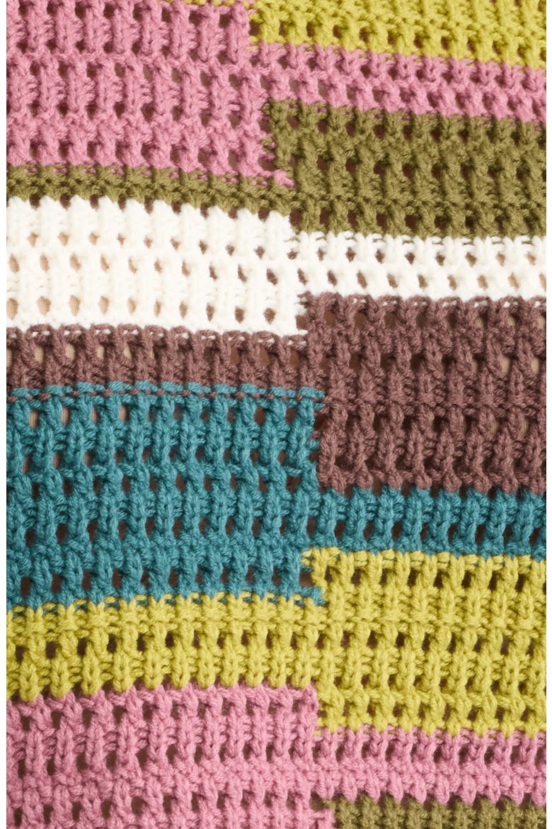 Mix Stripe Pullover, Alternate, color, GREEN