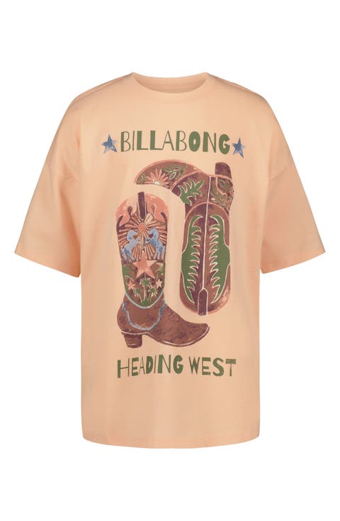 Kids' Roam Oversize Cotton Graphic T-Shirt