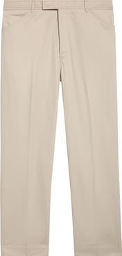 Thom Browne Tapered Cotton Chino Pants