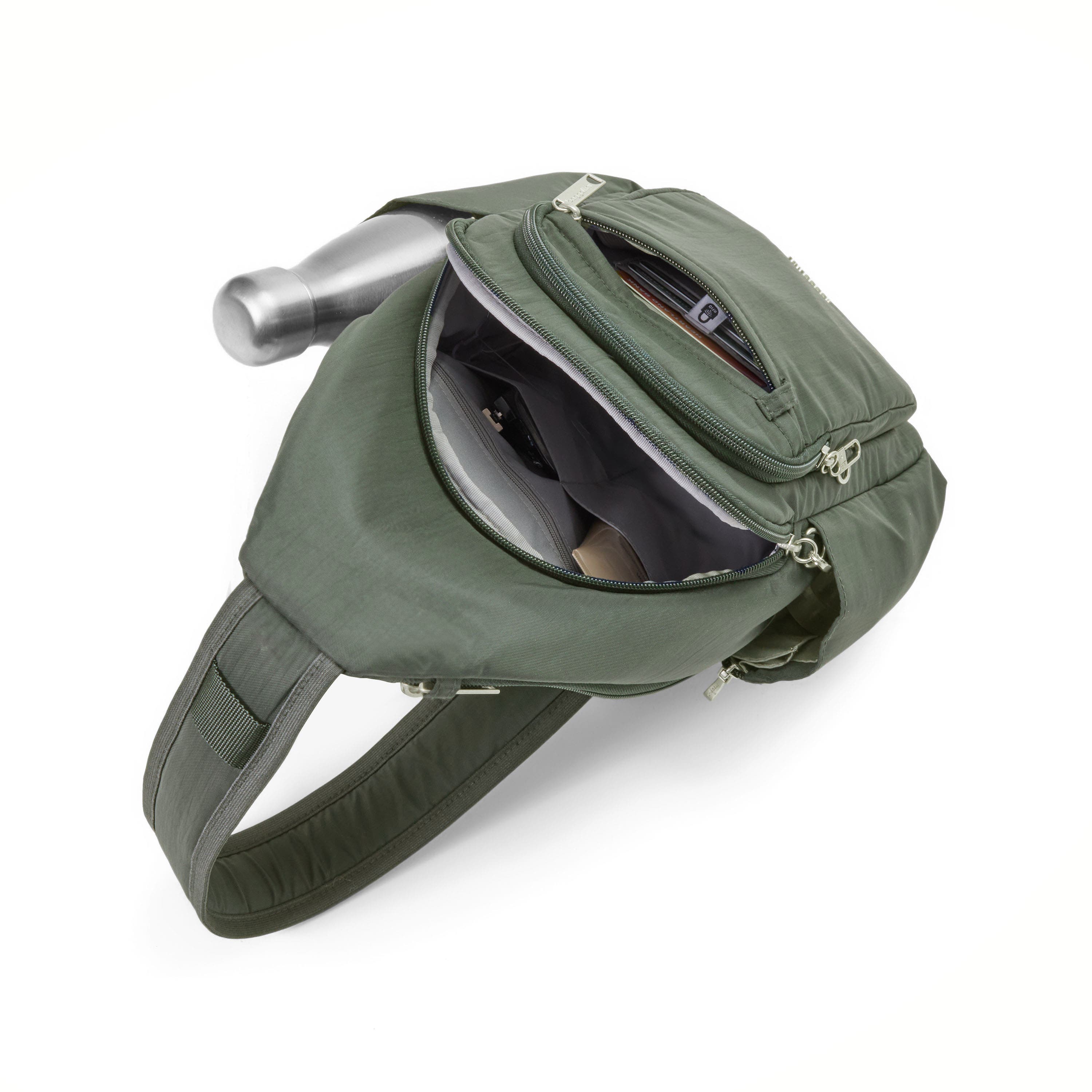 Classic Anti-Theft Large Daytripper Sling, Alternate, color, Thyme