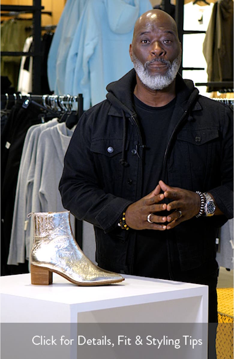 Milly Pointed Toe Bootie, sales video thumbnail