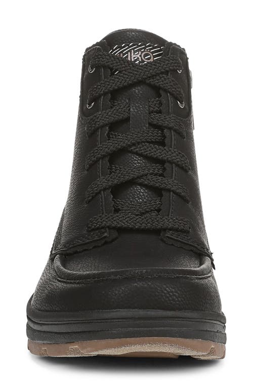 Ryka Women's Belfast Water-repellent Lace Up Boots In Black