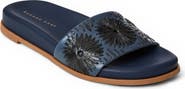 Jack Rogers Somerset Embroidered Slide Sandal