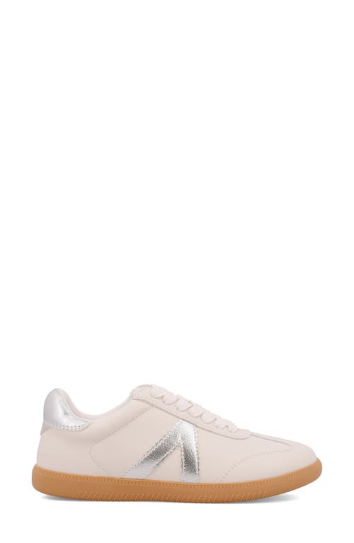 Mia Baker Sneaker In Ice/washed White