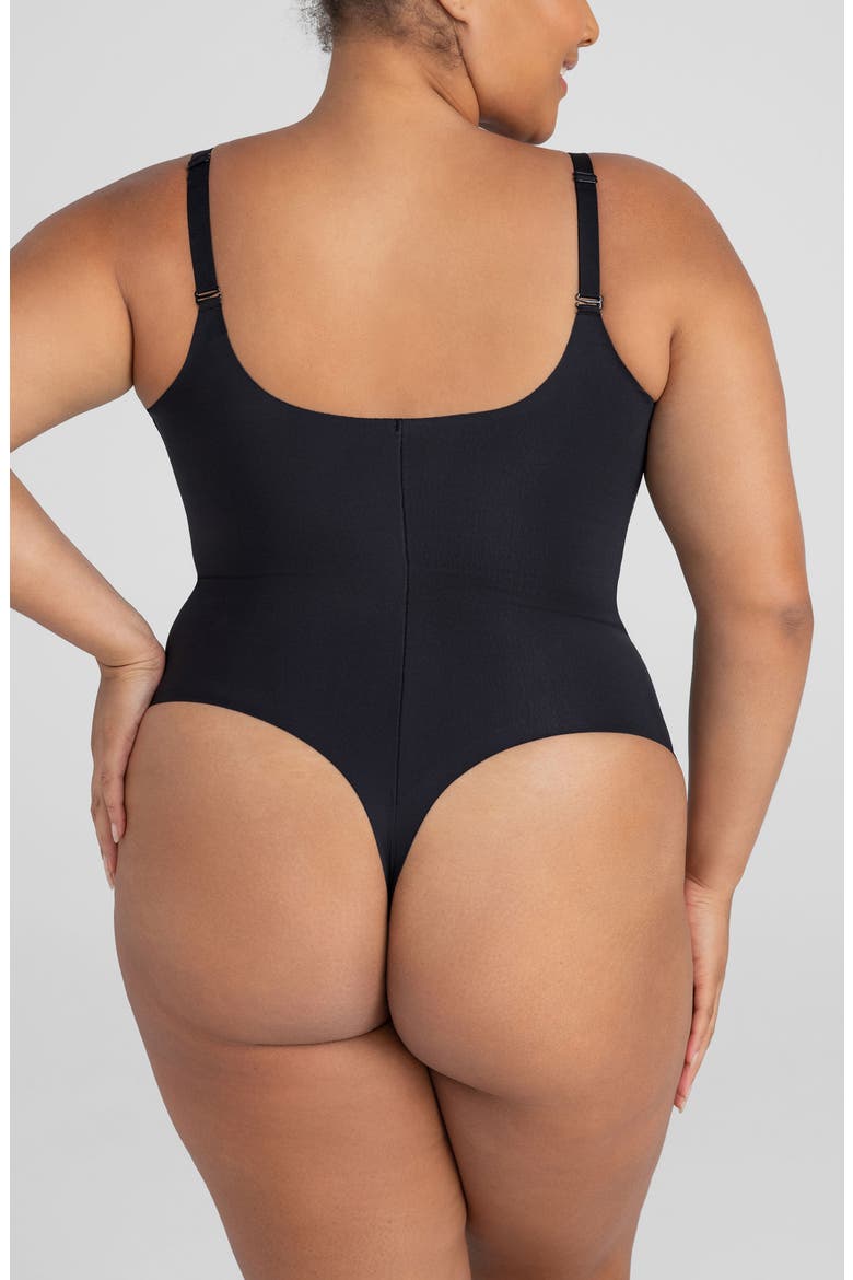 Cami Thong Bodysuit, Alternate, color, VAMP