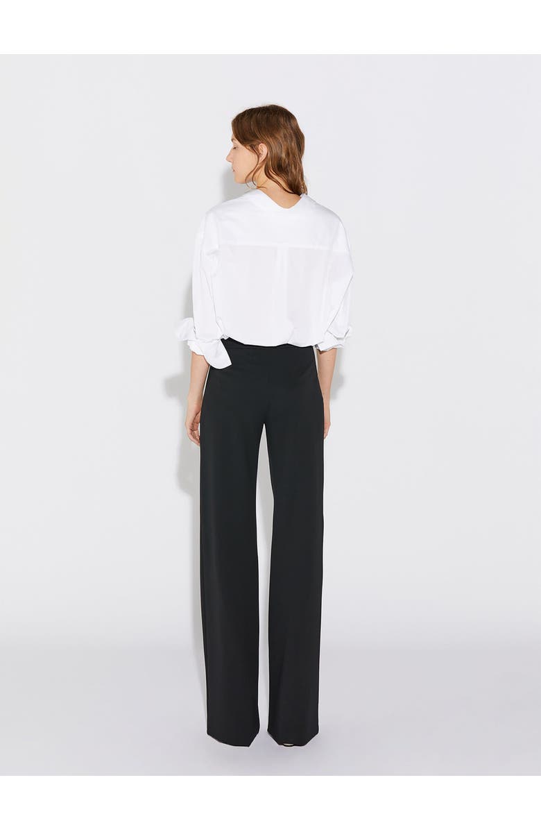 Callas Milano ANOUK Stretch Jersey Wide Leg A-Line Pant, Alternate, color, Black