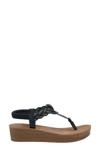 Gc Shoes Ivana Platform Sandal In Black