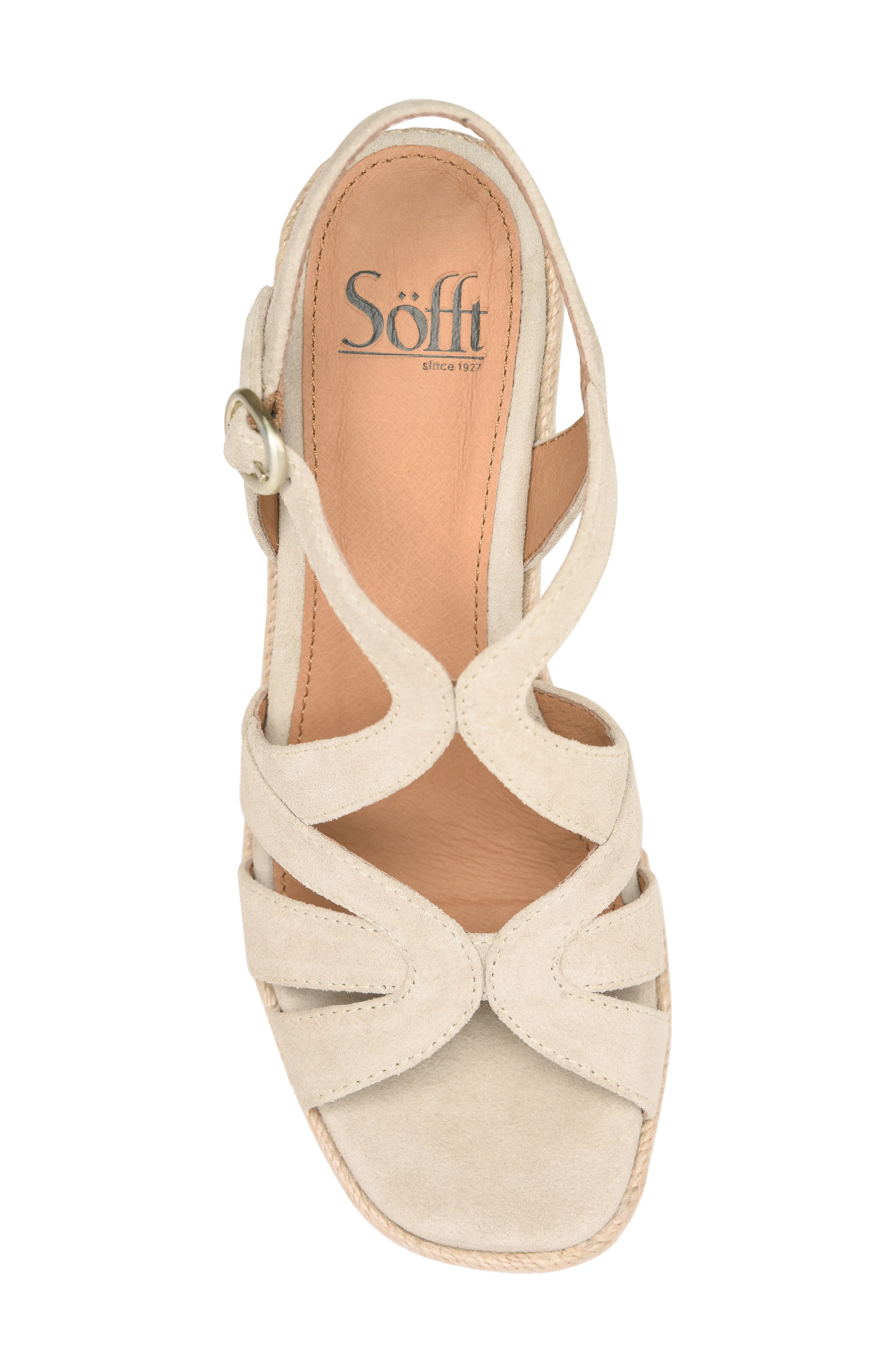 Norma Slingback Espadrille Platform Wedge Sandal, Alternate, color, BAYWATER