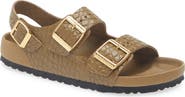 Birkenstock Milano Reptile Embossed Slingband Sandal