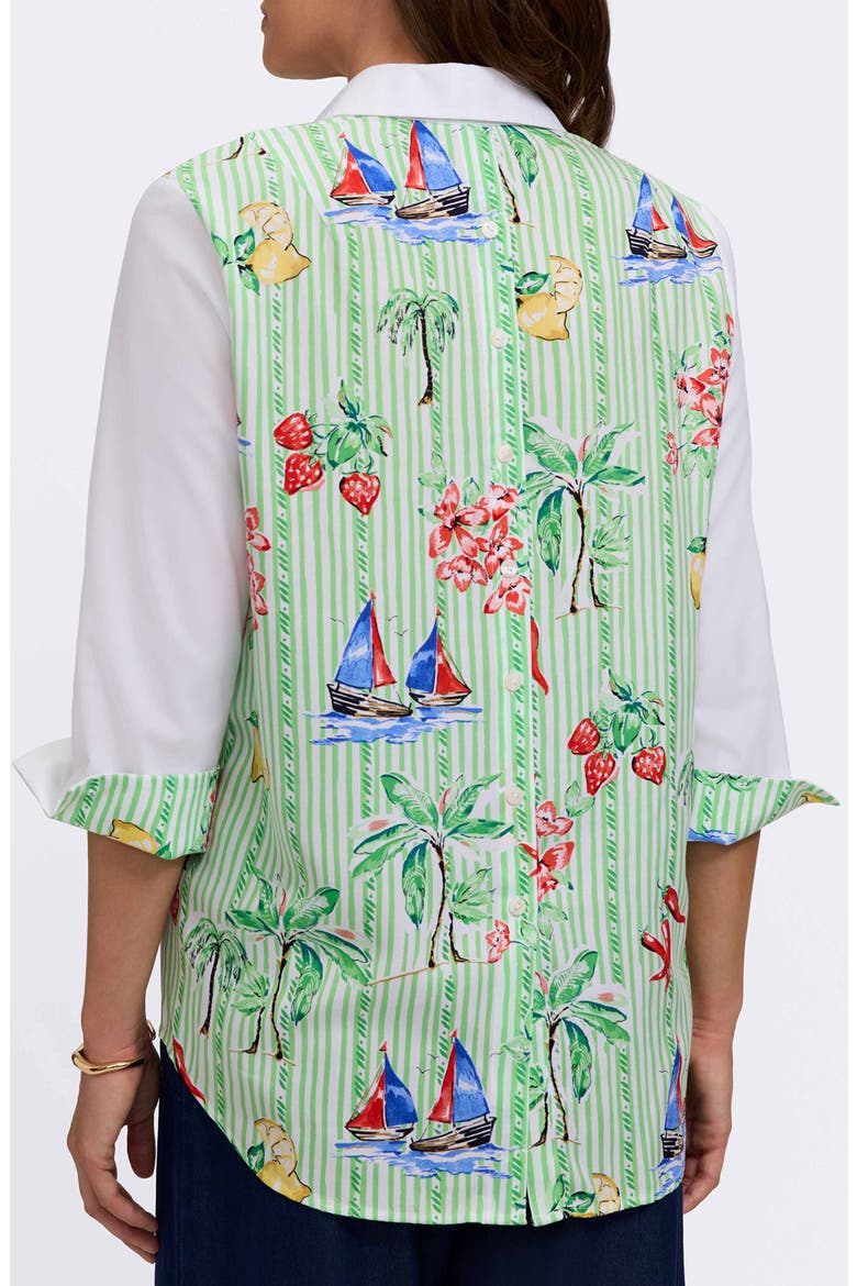 Therese Shirt, Alternate, color, GREEN MULTI
