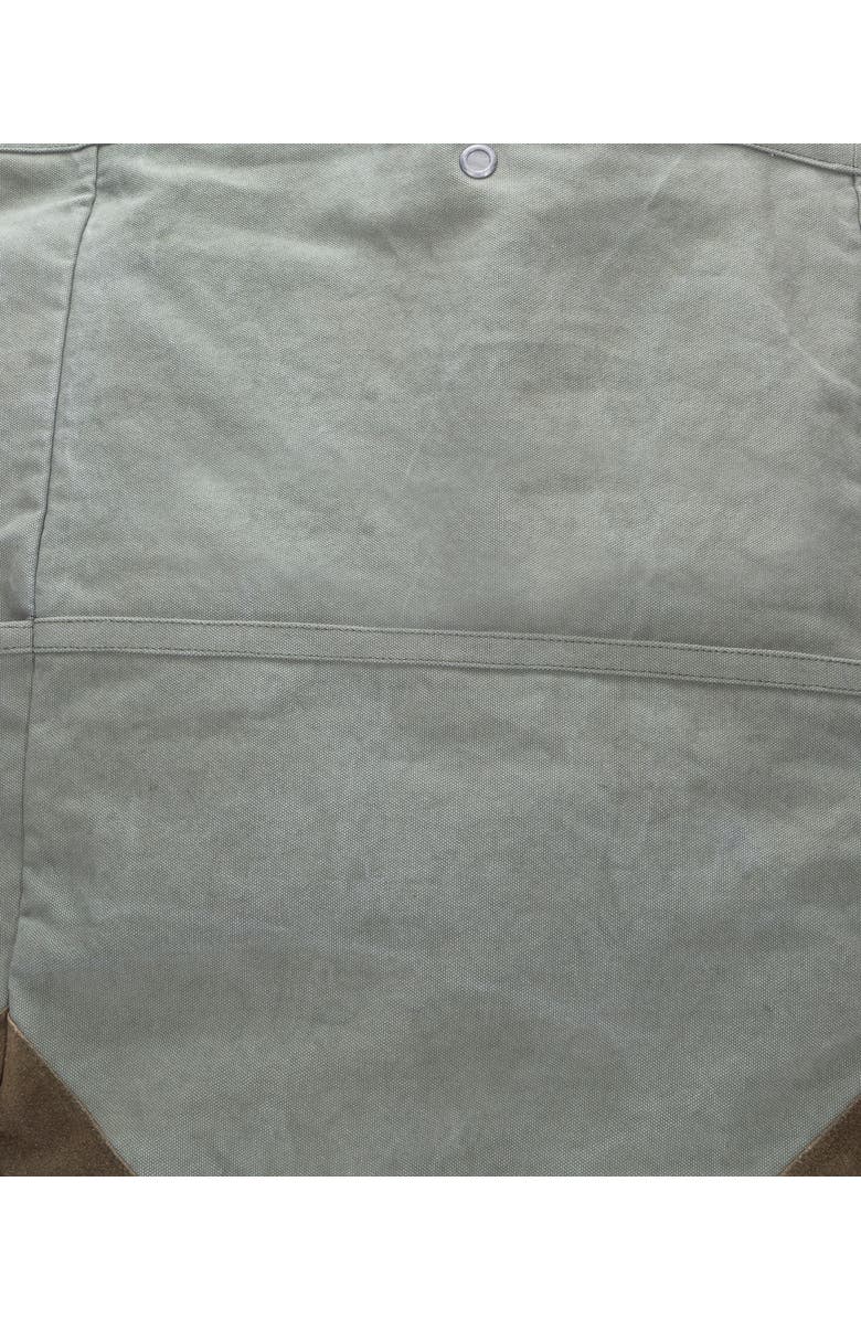 Faherty sunwashed canvas utility bag, Alternate, color, Olive