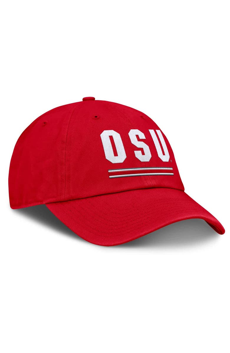 Nike Men's Nike Scarlet Ohio State Buckeyes Club Campus Adjustable Hat, Alternate, color, Scarlet