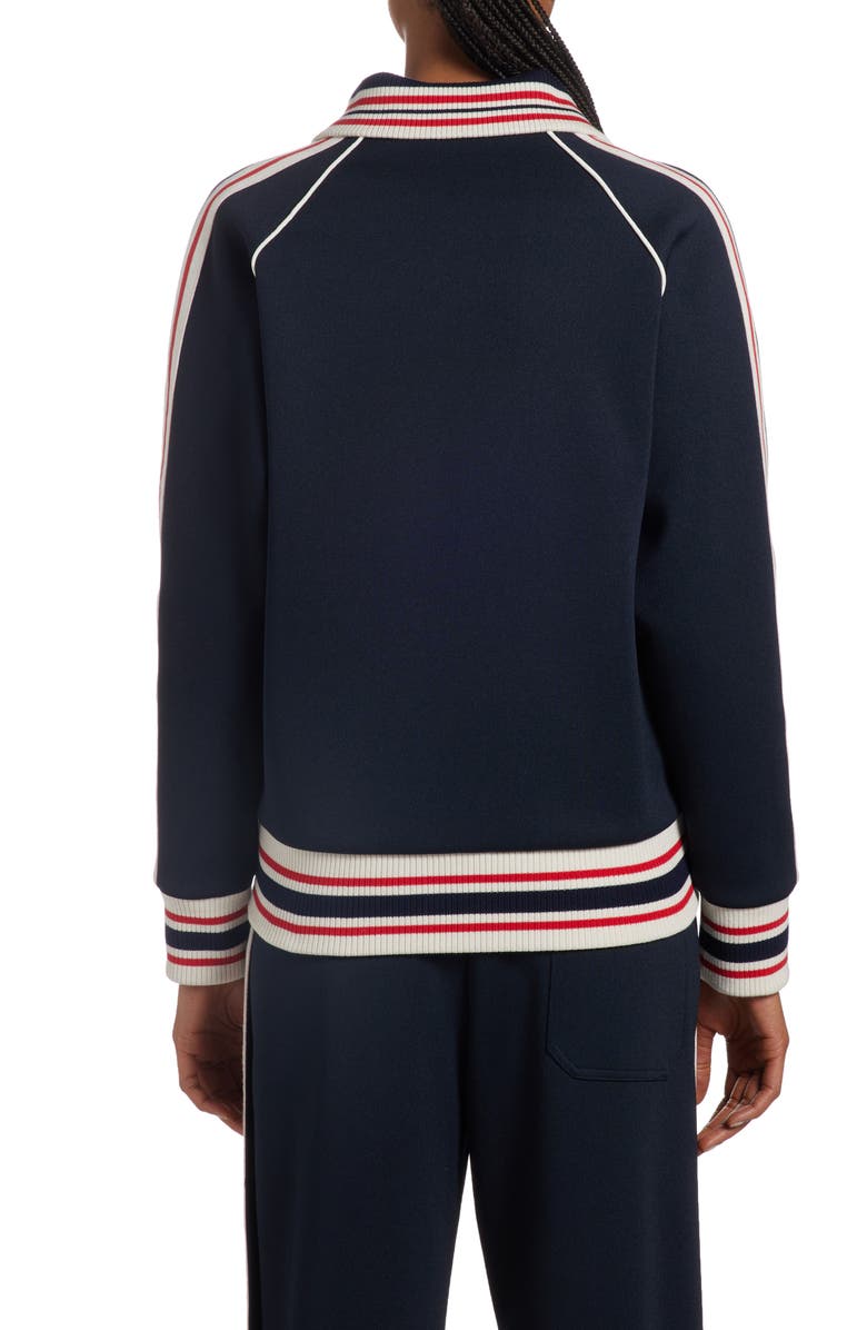 Golden Goose Stripe Trim Track Jacket, Alternate, color, 