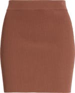 Open Edit Rib Sweater Skirt