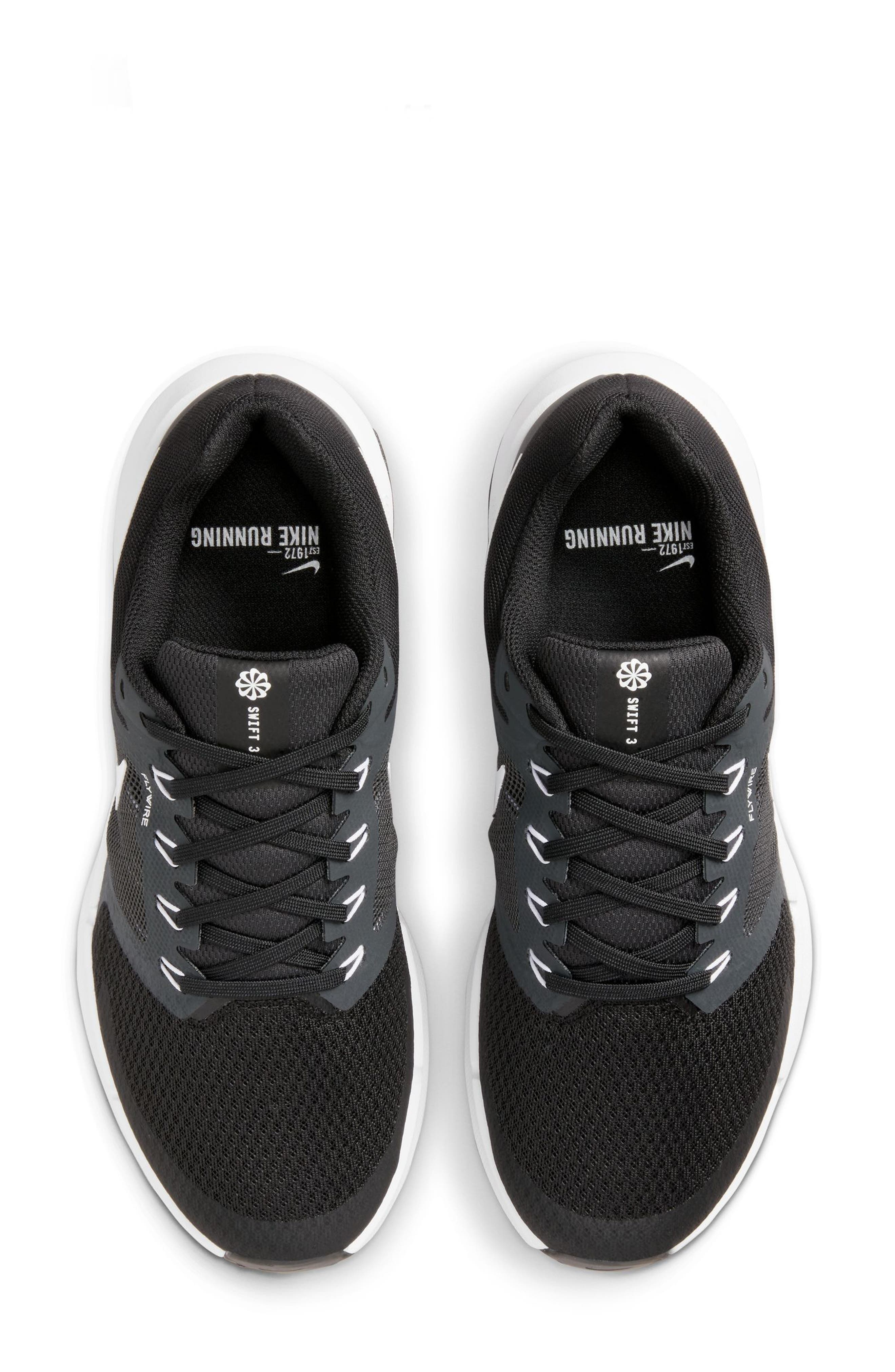 Nike Run Swift 3 Running Shoe, Alternate, color, 002 Black/White